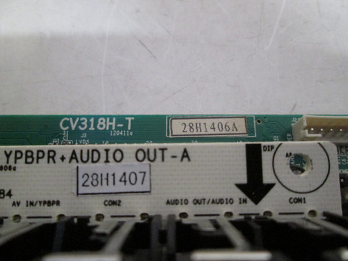 Seiki SE391TS Main Board & AV INPUT CV318H-T & DHX-2C / 28H1406A & 28H1407