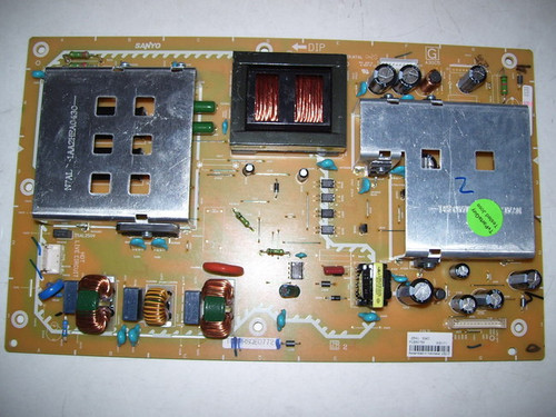 Sanyo DP46861 Power Supply Board 1LG4B10Y048C0 / Z5WJ