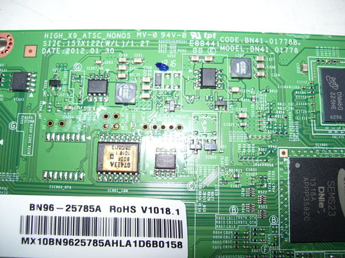 Samsung UN46EH5000FXZA Main Board BN41-01788B / BN96-25785A