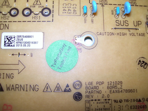 LG 60PN5700-UA.BUSLLHR Z-Sustain Board EAX64789601 / EBR75486901