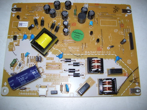 Emerson LF320EM4 Power Supply Board BA3AF0F01021 / A3AF0021