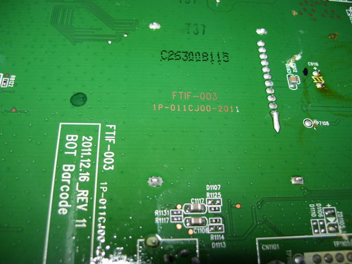 Sharp LC-46SV50U Main Board 1P-011CJ00-2011 / 9JY0142CTK4101