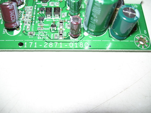 Vizio GV52LFHDTV10A AUDIO Board 0171-2871-0180 / 3652-0012-0137