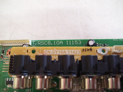 Sceptre X505BV-FHD Main Board & AV Input T.RSC8.10A 11153 & CN.SY16A 11423 / 1CNCT20120228