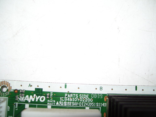 Sanyo DP26648 Main Board 1LG4B10Y02200 / N6CK