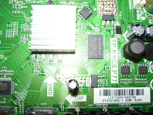 PROSCAN PLDED3257A-B Main Board TP.RSC8.P77 / L12110300 / ST3151A05-1