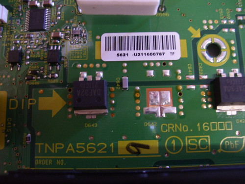 Panasonic TC-P55UT50 Y-Sustain Board TNPA5621