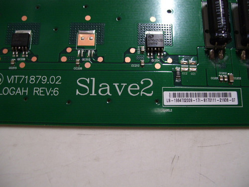 Toshiba 65HT2U SLAVE2 Inverter Board VIT71879.02 / 1964T02009 (REV: 6)