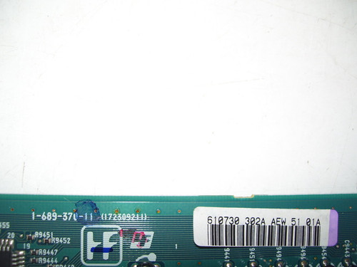 Sony U Board 1-689-370-11 / A1302270B