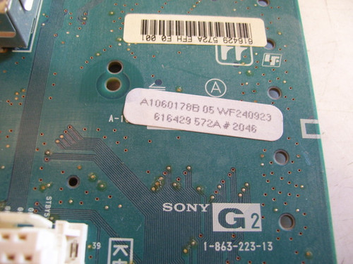Sony G2 Board 1-863-223-13 / A1060178B