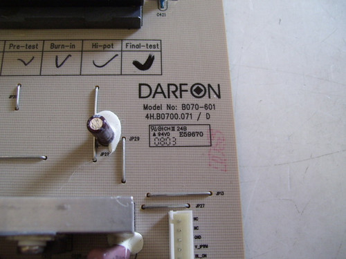 Westinghouse SK-32H540S Power Supply Board 4H.B0700.071/D / 56.04073.011 (NON-FUNCTIONAL)