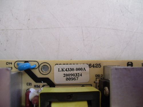 Element 42LE45Q Power Supply Board LK4330-000A