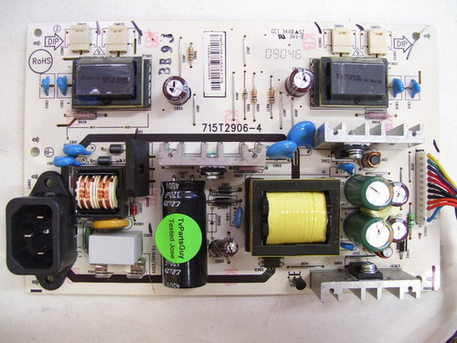 Vizio VA220E Power Supply Board 715T2906-4 / PWTV8K42ASA1