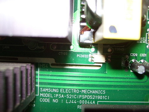 Gateway GTW-P50M603 Power Supply Board PSA-521C / PSPD521901C / LJ44-00044A