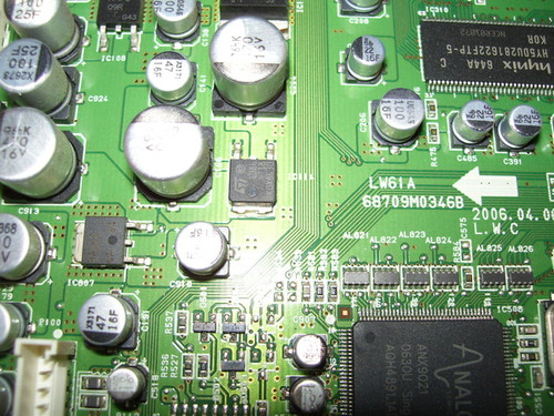 LG M3701C-BA Main Board 68709M0346B / 68719MB757A / AGF30312601