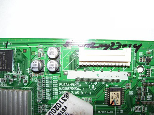 LG 42PQ30-UA Main Board EAX58259504(1) / EBT60683102