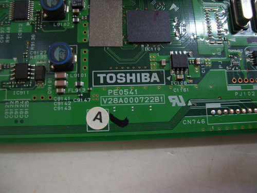 Toshiba 37RV530U Main Board PE0541A / V28A000722B1
