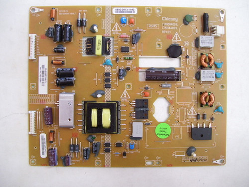 Vizio M320SL Power Supply Board N100R001L / 9MC100R00FA3V3LF / 0500-0513-1160