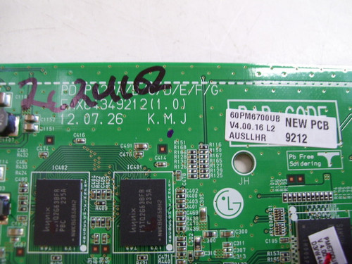 LG 60PM6700-UB.AUSLLHR Main Board EAX64349212(1.0) / EBT61923810