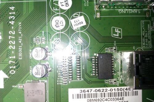 Vizio E3D470VX Main Board 0171-2272-4314 / 3647-0622-0150 (4E)