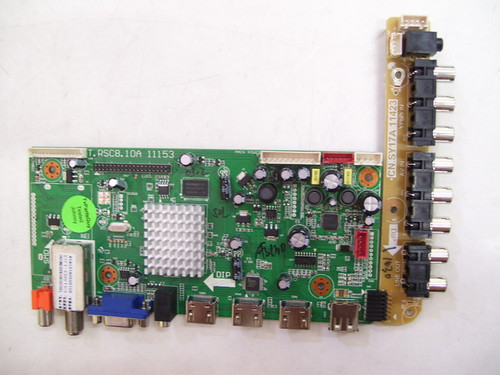 SCEPTRE X325BV-FHD Main Board & SIDE AV INPUT T.RSC8.10A 11153 & CN.SY17A 11423 / 1B2B0312