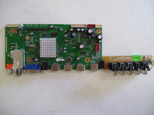 VIORE LC39VF80 Main Board & SIDE AV INPUT T.RSC8.10 11153 & CN.SY16A 11423 / SMT111296