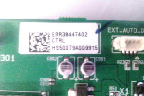 LG / Zenith Logic Control Board EAX37080201 / EBR38447402