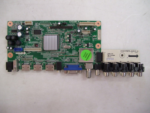 Westinghouse CW50T9YW Main Board & SIDE AV INPUT CV318H-X & DHX-2C / 29H1641A & 27H1385