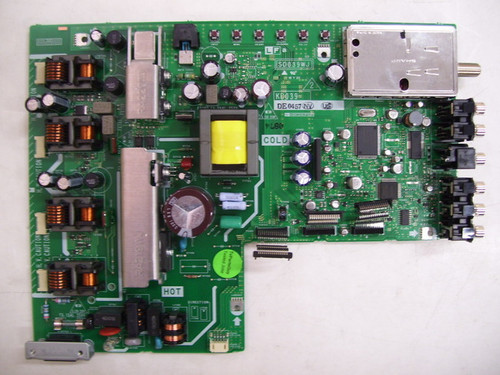 Sharp LC-13B8U-S Power Supply Board KD039 / DUNTKD039DE04 (VER: 2)