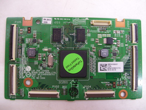 LG 50PA6500-UA Main Logic CTRL Board EAX64290701 / EBR74185001