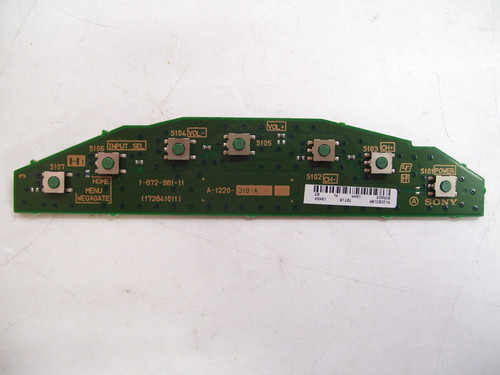 Sony KDL-32XBR4 H1 Board 1-872-981-11 / A1220318A