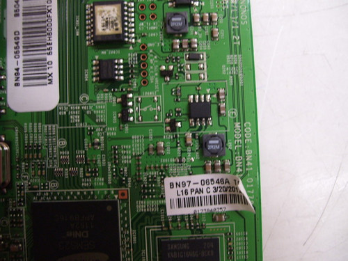 Samsung UN55EH6000FXZA Main Board BN41-01778A / BN97-06546A / BN94-05549D