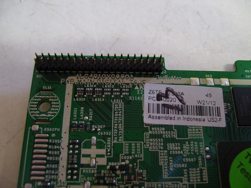 Sanyo DP32642 Digital Main Board 1LG4B10Y0880A / Z6TF