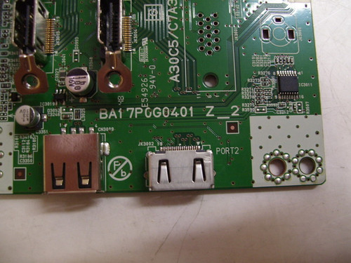 Magnavox 40MF401B/F7 Digital Board BA17P0G0401Z_2 / A17P0UH