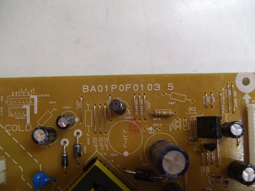 Magnavox 40MF401B/F7 MPW Board BA01P0F01035 / A17P0MPW