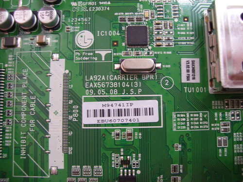 LG 26LH20-UA Main Board EAX56738104(3) / EBU60707401