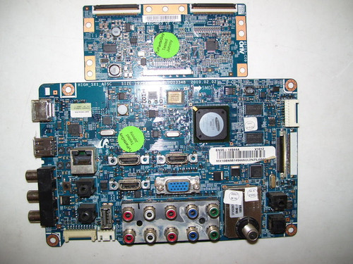 Samsung LN46C550J1F Main & T-Con Board Set BN41-01334B & T460HW03 VF / BN96-14944A & 5546T03C46