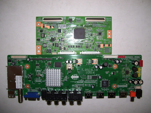 RCA 46LA55R120Q Main & T-Con Board Set T.RSC8.1B 10516 & S20BM4C4LV0.7 / 46120RE01TC81XLNA0-A1 & LJ94-03282T