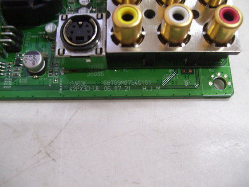 LG 50PC3D-UE Main Board 68709M0734C(0) / EBR31360001