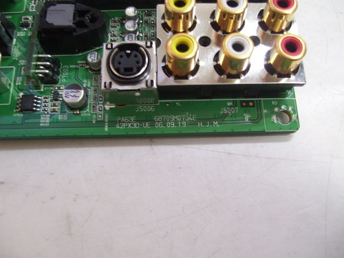 LG 60PC1D Main Board 68709M0734E / EBT32634401