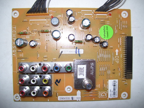 Sanyo DP50842 Analog Board 1LG4B10Y104AA / Z6WE