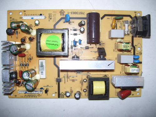 Vizio VA26LHDTV10T Power Supply Board 715T3003-1 / ADTV81324PA1