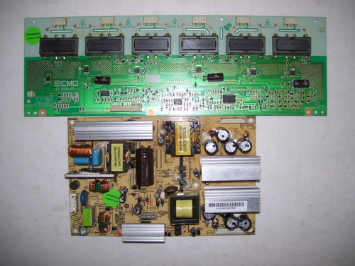 Vizio VW26LHDTV20F Power Supply & Inverter Board Set HP-N1261A201 & I260B1-12F / / 9MN1261AFC0TN3LF & 27-D019141