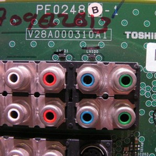 Toshiba 37HL17 Main Board PE0248B-1 / V28A000310A1