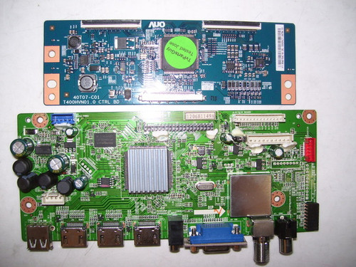 Element ELDFW407 Main & T-Con Board Set CV318H-T & T400HVN01.0 / 1206H1149A & 5540T04C18