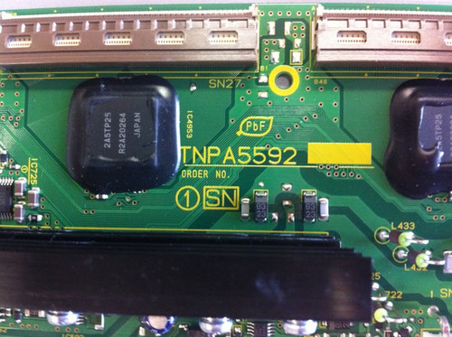 Panasonic TC-P42X5 SN Board TNPA5592