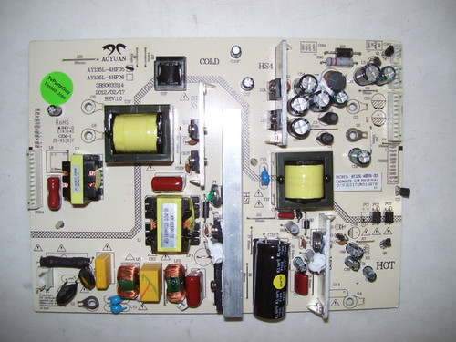 SCEPTRE X409BV-FHD Power Supply Board 3BS0033114 / AY135L-4HF05-026