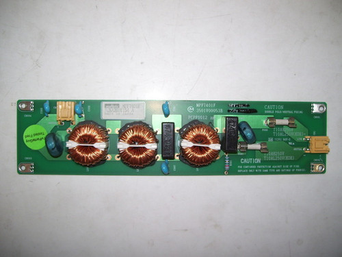 ZENITH P42W22B Power  FILTER Board MPF7401F / 3501V00053B