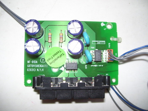 ZENITH P42W22B SPEAKER INPUT 6870VS0836A(1)