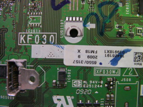 Sharp LC-40E77UN Main Board KF030 / DUNTKF030FM18